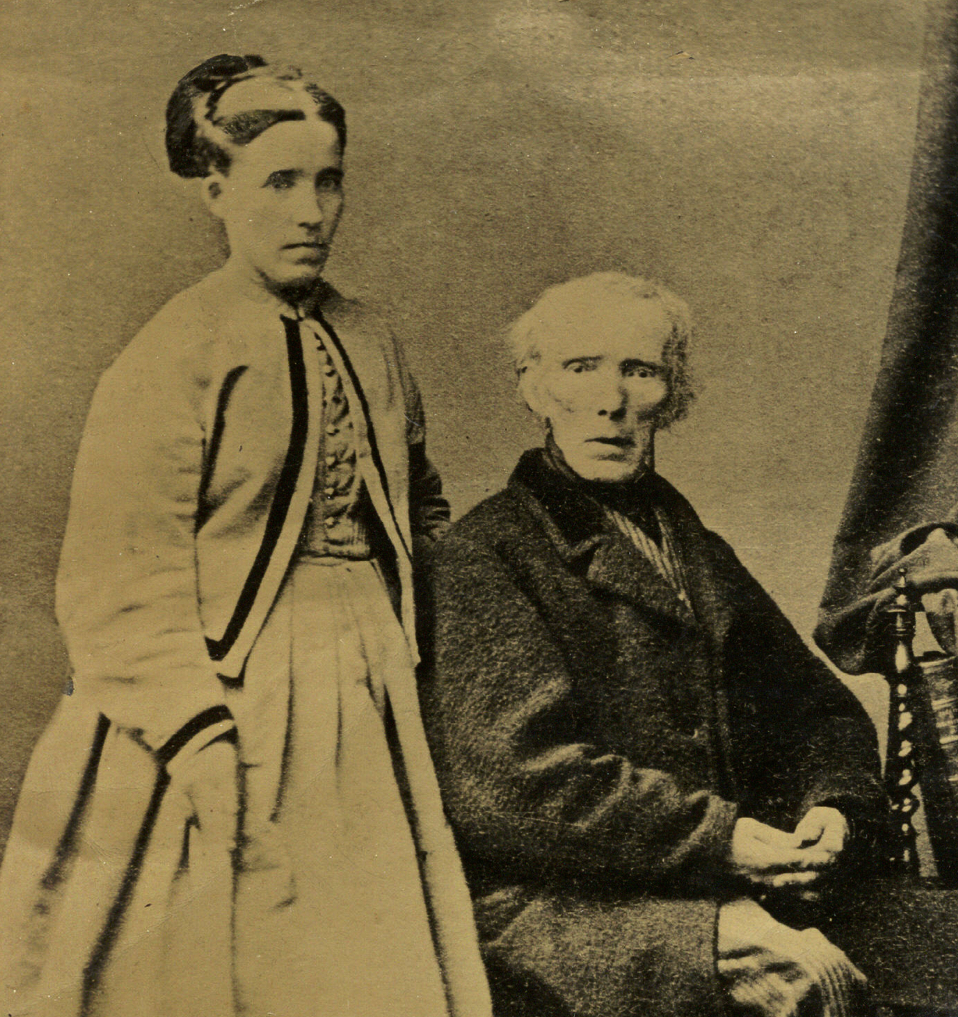 Edward Hopkins and Daughter Rose
